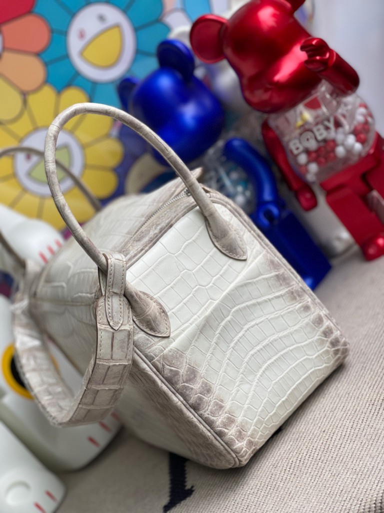 Hermès（爱马仕）Lindy 琳迪包 Himalaya 喜马拉雅 银扣 26cm