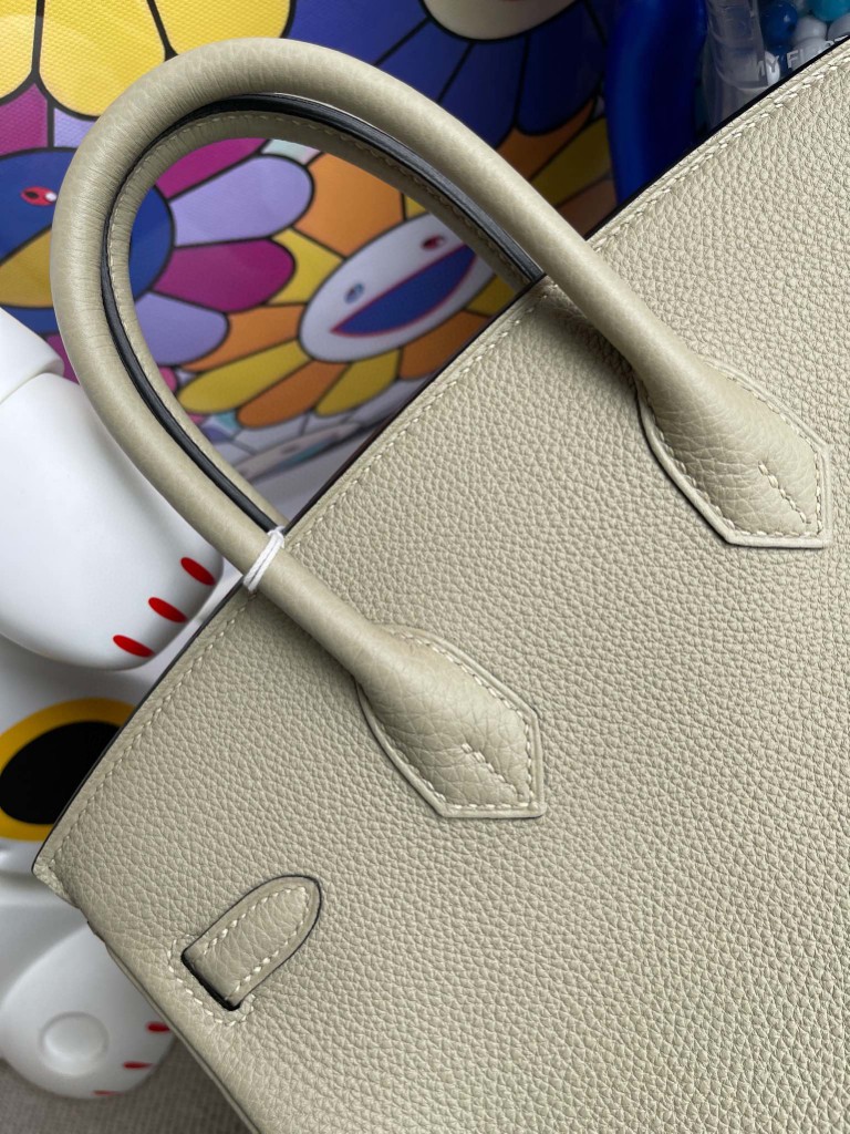 Hermès(爱马仕)Birkin 铂金包 原厂小牛皮 togo 鼠尾绿 金扣 25cm 顶级手缝 现货-拉尔森鳄鱼皮具定制 - 爱马仕包包官网 Hermès(爱马仕)Birkin 铂金包 原厂小牛皮 togo 鼠尾绿 金扣 25cm 顶级手缝 现货