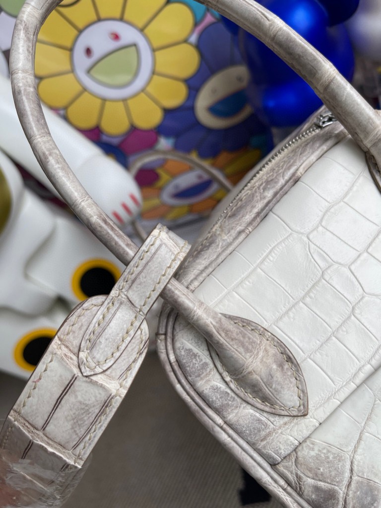Hermès（爱马仕）Lindy 琳迪包 Himalaya 喜马拉雅 银扣 26cm