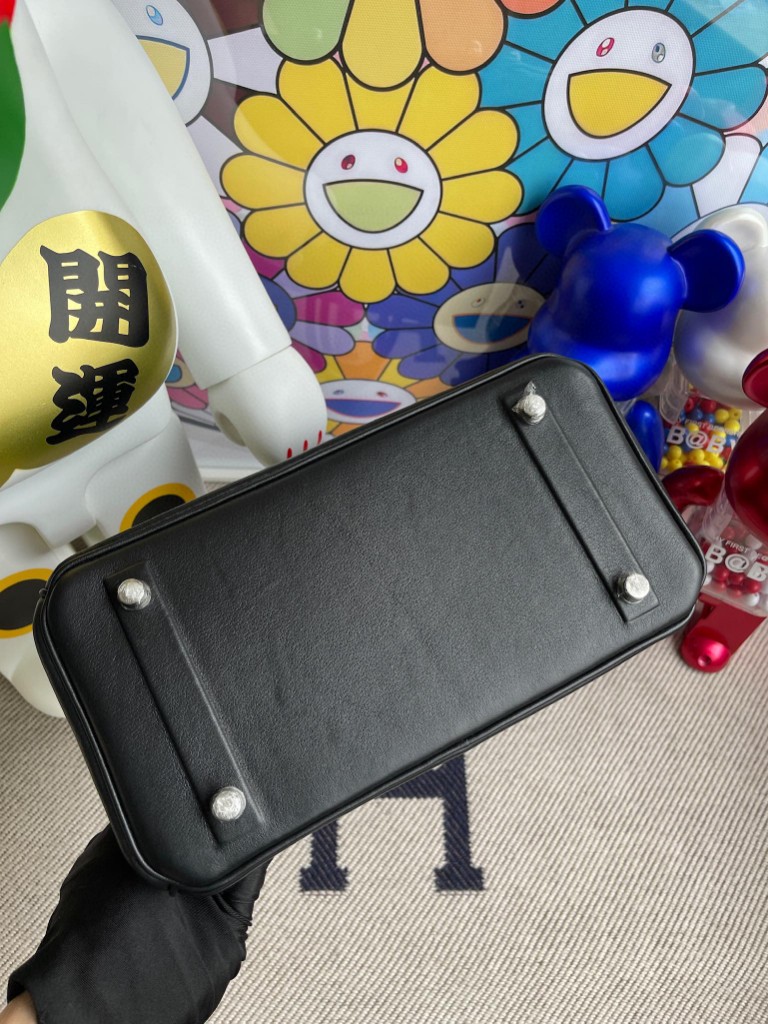 Hermès（爱马仕）Birkin 铂金包 Shadow ck89 黑色 Noir 25cm 顶级手缝 超美