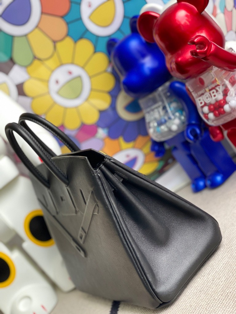 Hermès(爱马仕)Birkin 铂金包 Shadow ck89 黑色 Noir 25cm 顶级手缝 超美-拉尔森鳄鱼皮具定制 - 爱马仕包包官网 Hermès(爱马仕)Birkin 铂金包 Shadow ck89 黑色 Noir 25cm 顶级手缝 超美