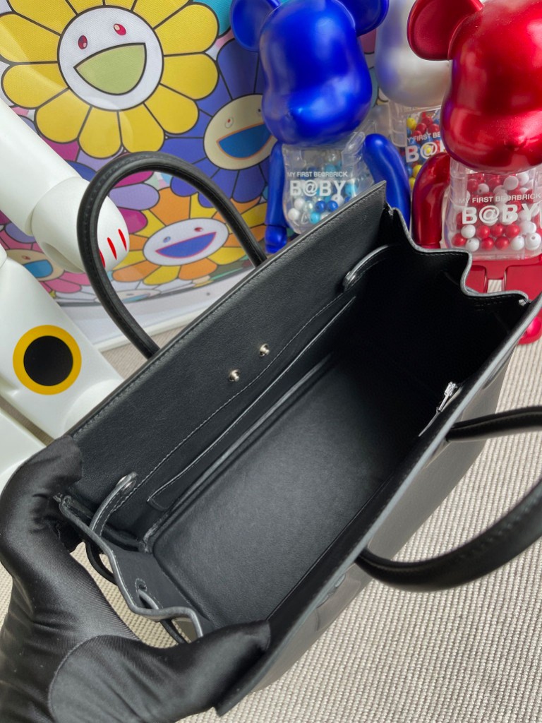 Hermès（爱马仕）Birkin 铂金包 Shadow ck89 黑色 Noir 25cm 顶级手缝 超美