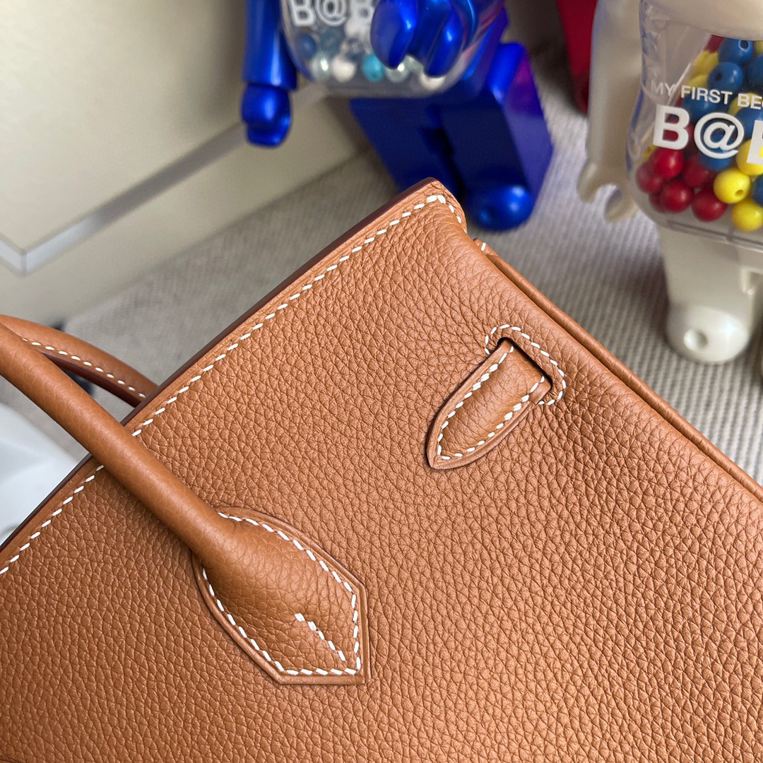 Hermès(爱马仕)Birkin 铂金包 原厂小牛皮 togo ck37 金棕色 gold 银扣 25cm 现货-拉尔森鳄鱼皮具定制 - 爱马仕包包官网 Hermès(爱马仕)Birkin 铂金包 原厂小牛皮 togo ck37 金棕色 gold 银扣 25cm 现货