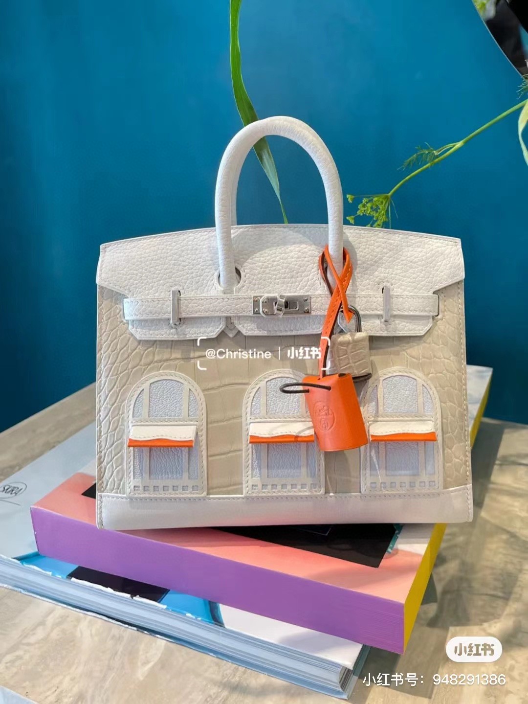 Hermès（爱马仕）Birkin 小房子 白色 20cm 定制