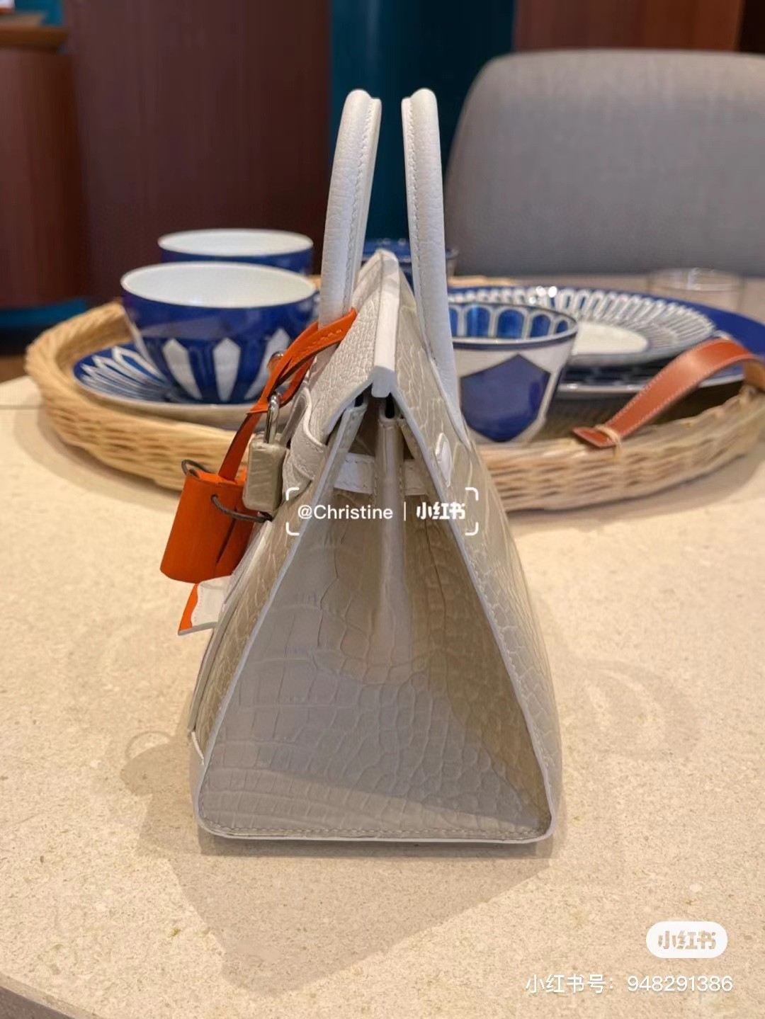 Hermès（爱马仕）Birkin 小房子 白色 20cm 定制