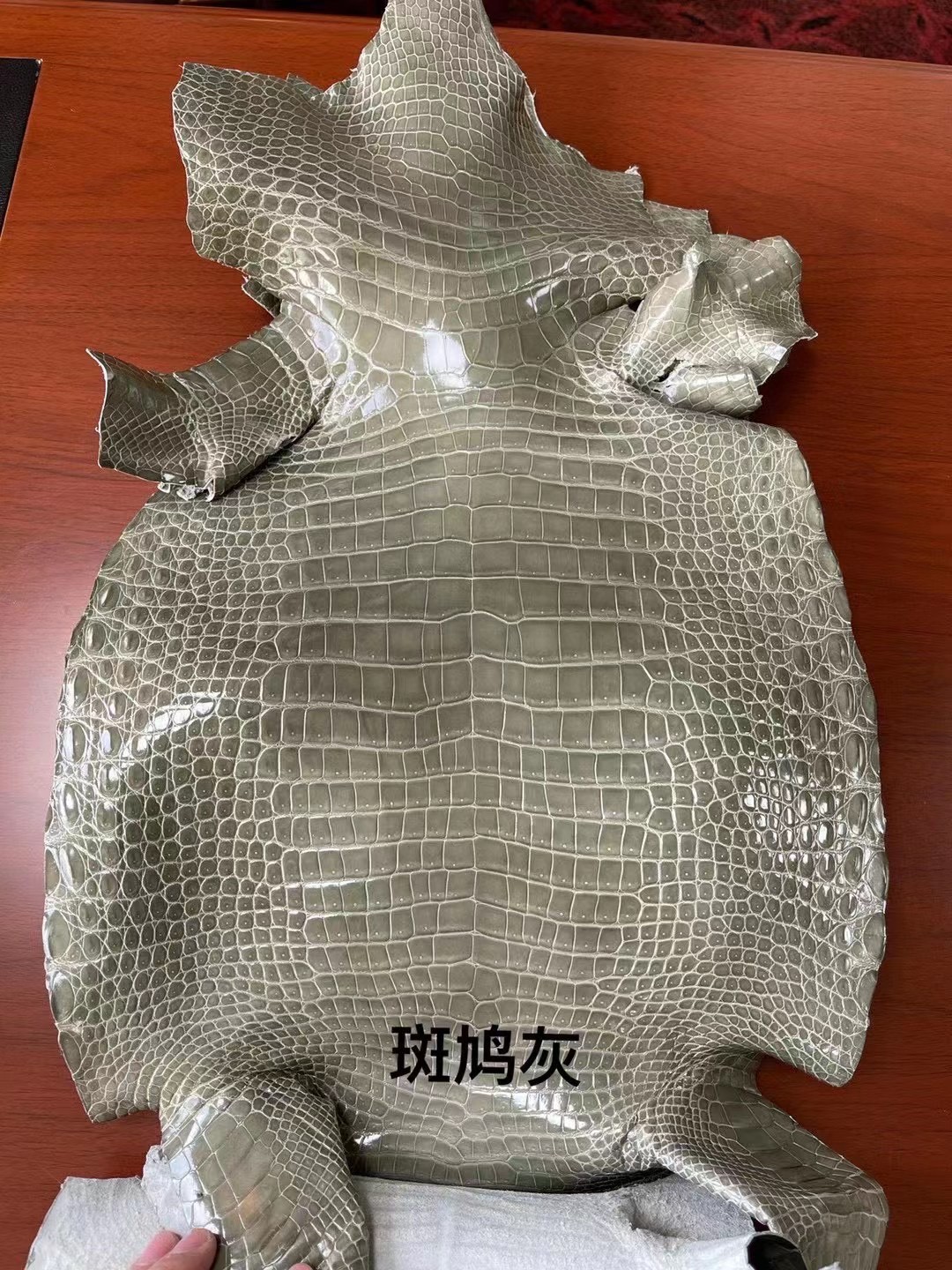 Hermès（爱马仕）新货 澳洲湾鳄皮 斑鸠灰 可定制
