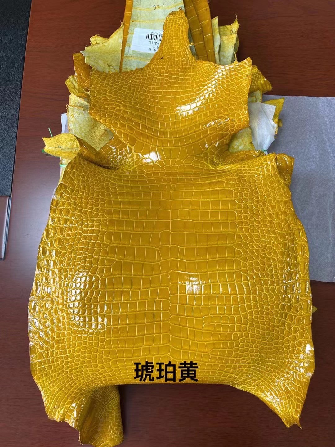 Hermès（爱马仕）新货 澳洲湾鳄皮 琥珀黄 可定制