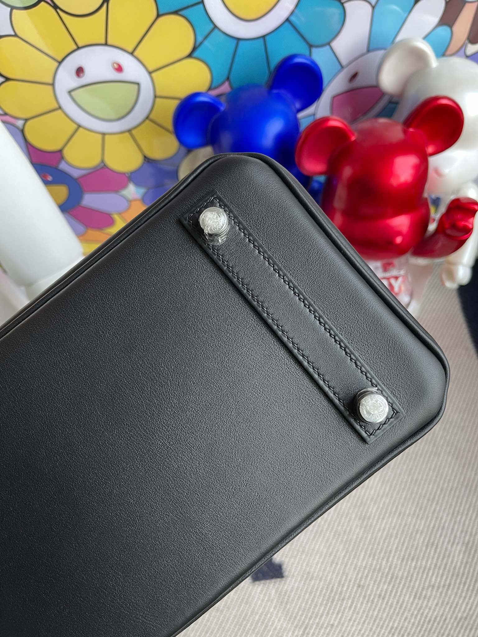 Hermès（爱马仕）Birkin 铂金包 新皮 Jonathan  黑色 银扣 25cm 顶级手缝