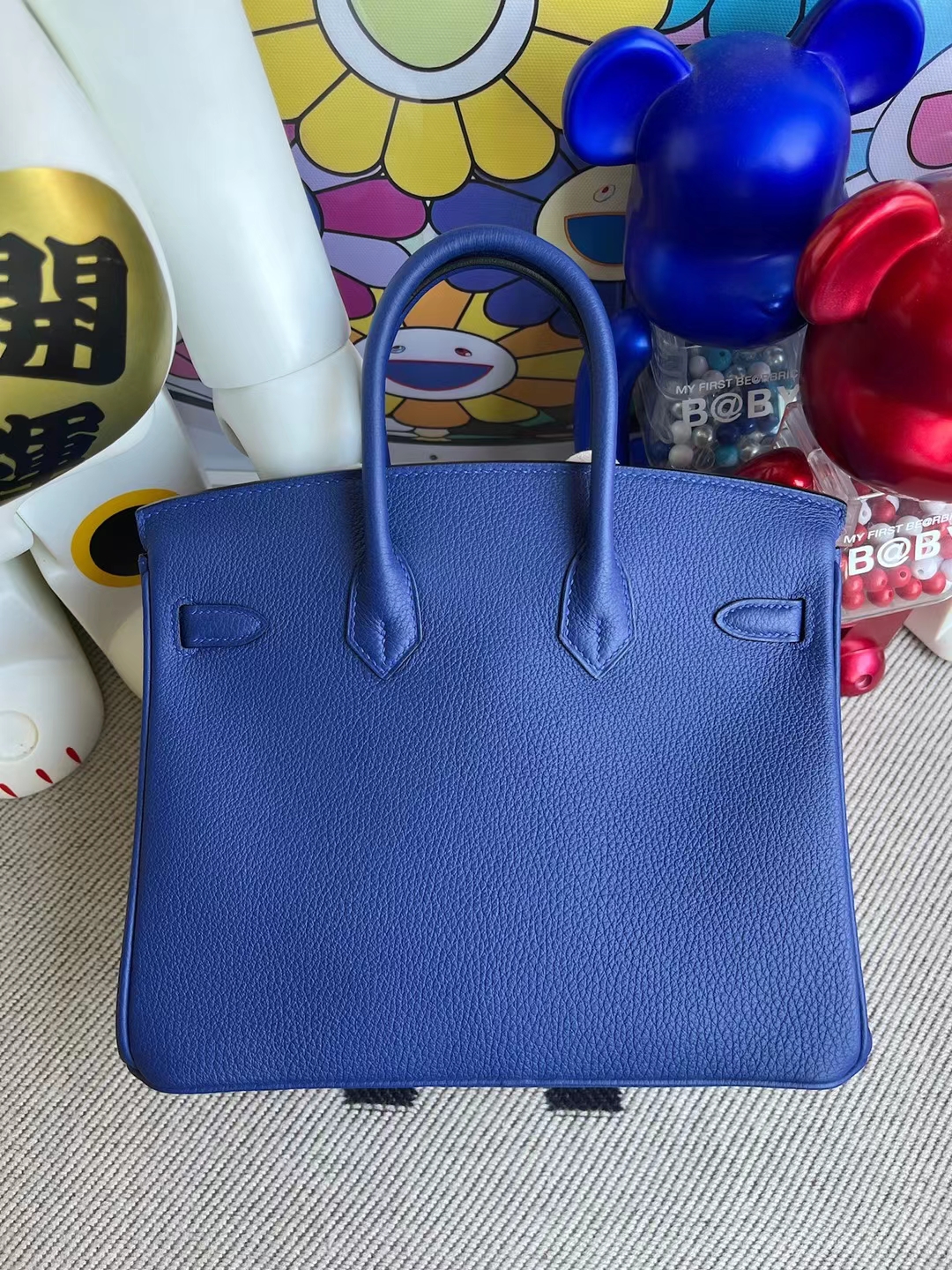 Hermès(爱马仕)Birkin 铂金包 togo 7T 电光蓝 金扣 25cm-拉尔森鳄鱼皮具定制 - 爱马仕包包官网 Hermès(爱马仕)Birkin 铂金包 togo 7T 电光蓝 金扣 25cm