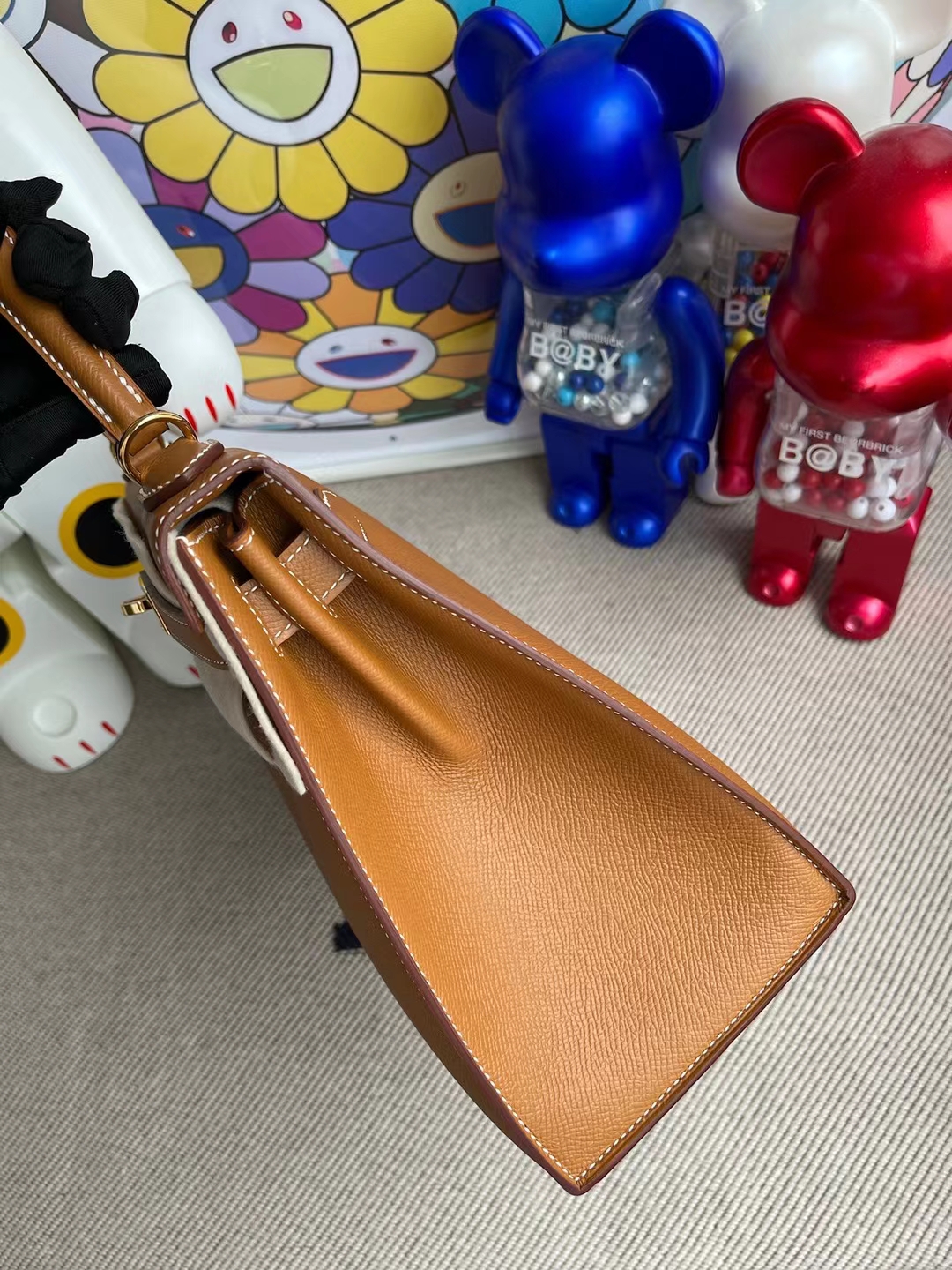 Hermès(爱马仕)Kelly 凯莉包 Epsom Ck37 金棕色 金扣 28cm 顶级工艺 全手工缝制 ghw stock-拉尔森鳄鱼皮具定制 - 爱马仕包包官网 Hermès(爱马仕)Kelly 凯莉包 Epsom Ck37 金棕色 金扣 28cm 顶级工艺 全手工缝制 ghw stock