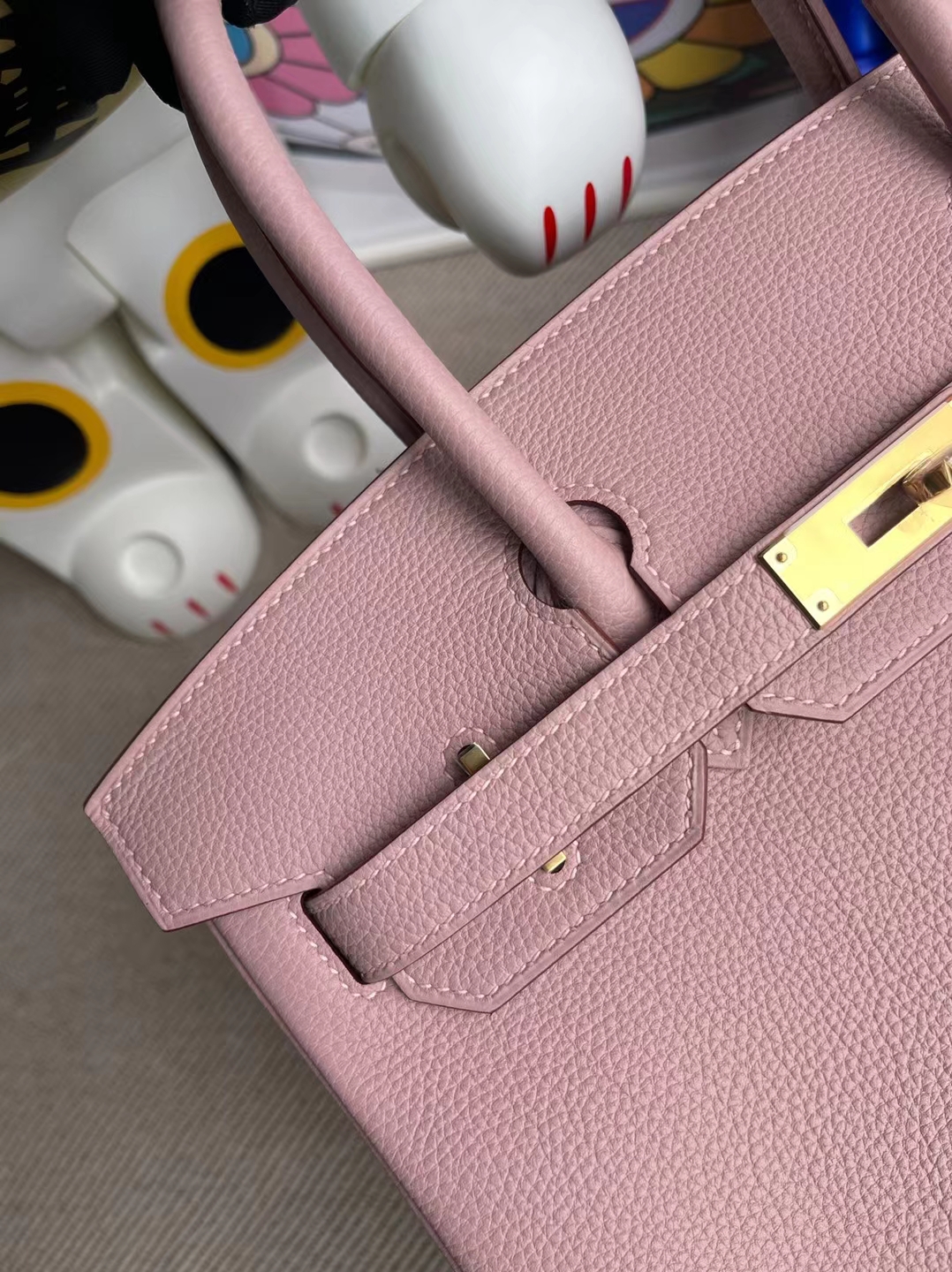Hermès(爱马仕)Birkin 铂金包 Togo 4W 紫藤色 金扣 30cm 订制-拉尔森鳄鱼皮具定制 - 爱马仕包包官网 Hermès(爱马仕)Birkin 铂金包 Togo 4W 紫藤色 金扣 30cm 订制