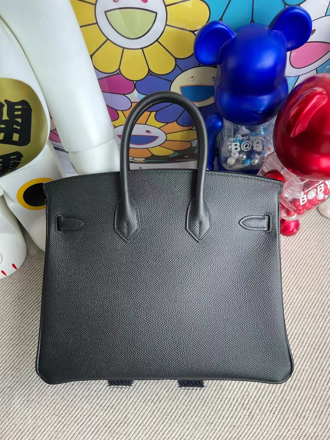 Hermès(爱马仕)Birkin 铂金包 Epsom Ck89 黑色 金扣 25cm-拉尔森鳄鱼皮具定制 - 爱马仕包包官网 Hermès(爱马仕)Birkin 铂金包 Epsom Ck89 黑色 金扣 25cm