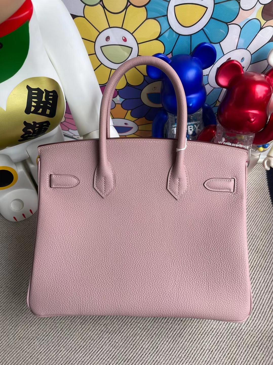 Hermès(爱马仕)Birkin 铂金包 Togo 4W 紫藤色 金扣 30cm 订制-拉尔森鳄鱼皮具定制 - 爱马仕包包官网 Hermès(爱马仕)Birkin 铂金包 Togo 4W 紫藤色 金扣 30cm 订制