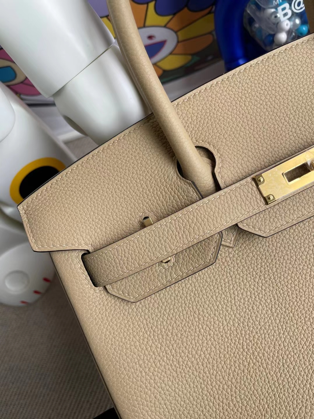 Hermès(爱马仕)Birkin 铂金包 Togo S2 风衣灰 Trench 金扣 30cm 订制-拉尔森鳄鱼皮具定制 - 爱马仕包包官网 Hermès(爱马仕)Birkin 铂金包 Togo S2 风衣灰 Trench 金扣 30cm 订制