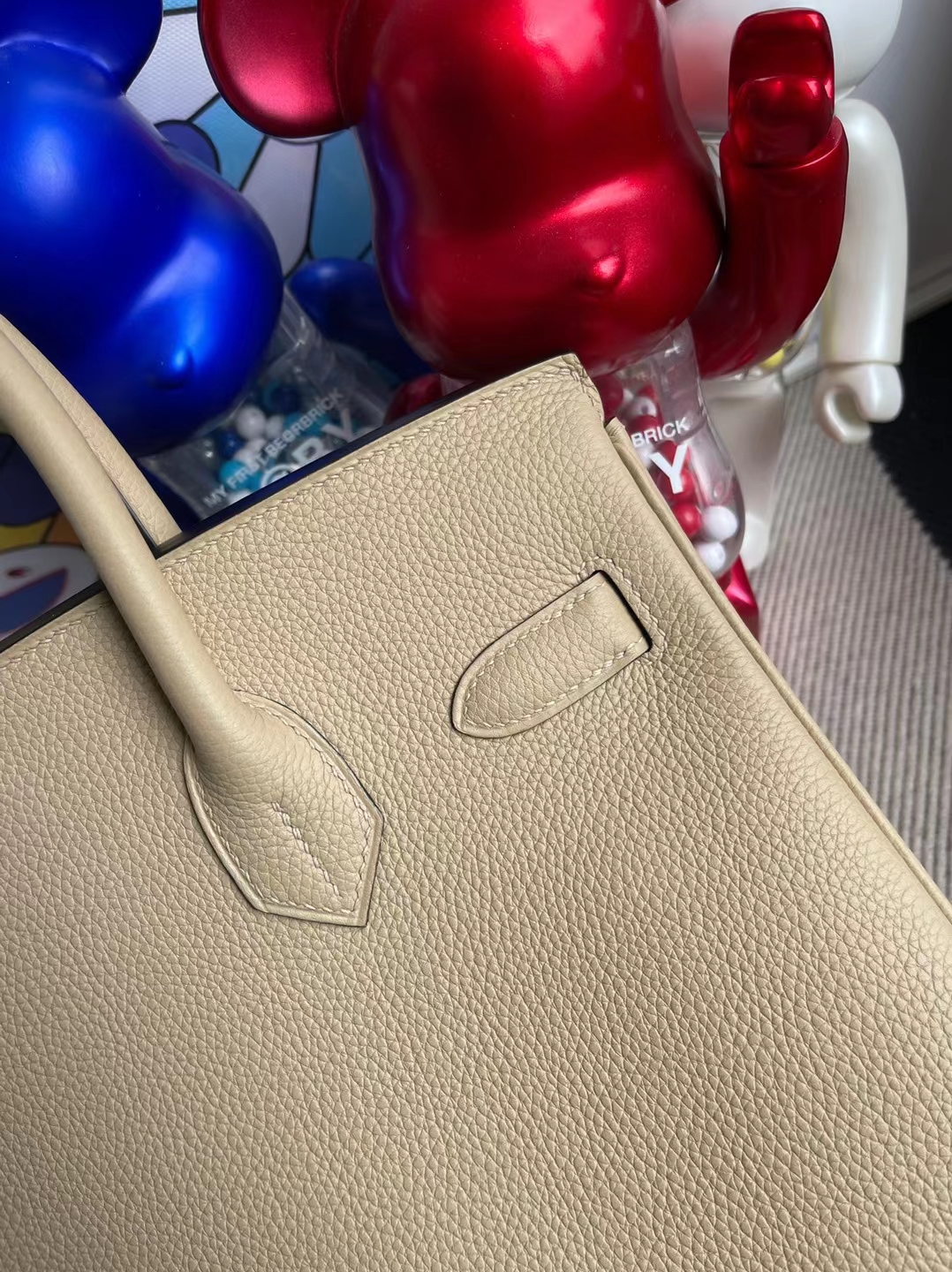 Hermès(爱马仕)Birkin 铂金包 Togo S2 风衣灰 Trench 金扣 30cm 订制-拉尔森鳄鱼皮具定制 - 爱马仕包包官网 Hermès(爱马仕)Birkin 铂金包 Togo S2 风衣灰 Trench 金扣 30cm 订制