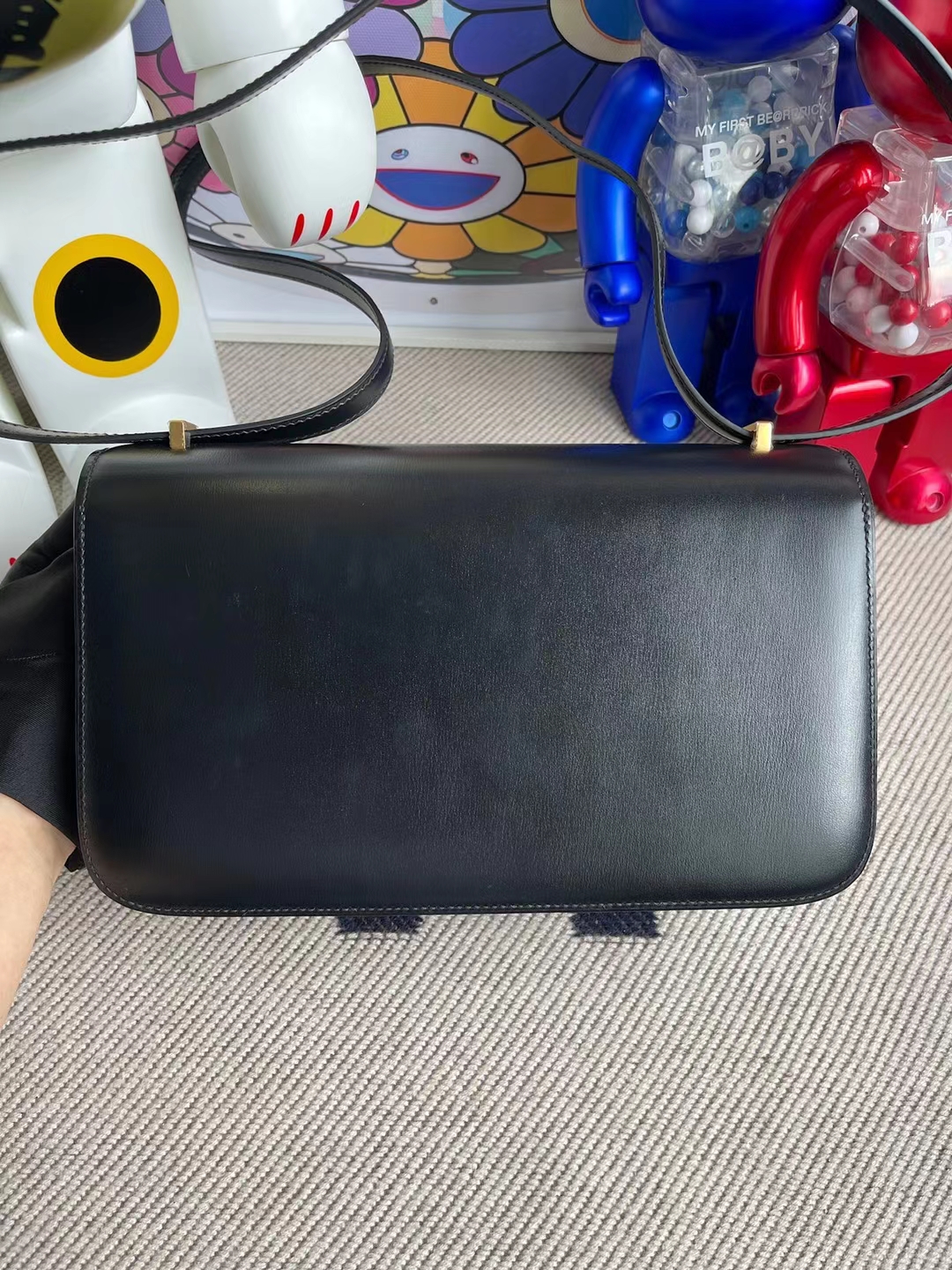 Hermès（爱马仕）Constance 康斯坦斯 box ck89 黑色 金扣 26cm