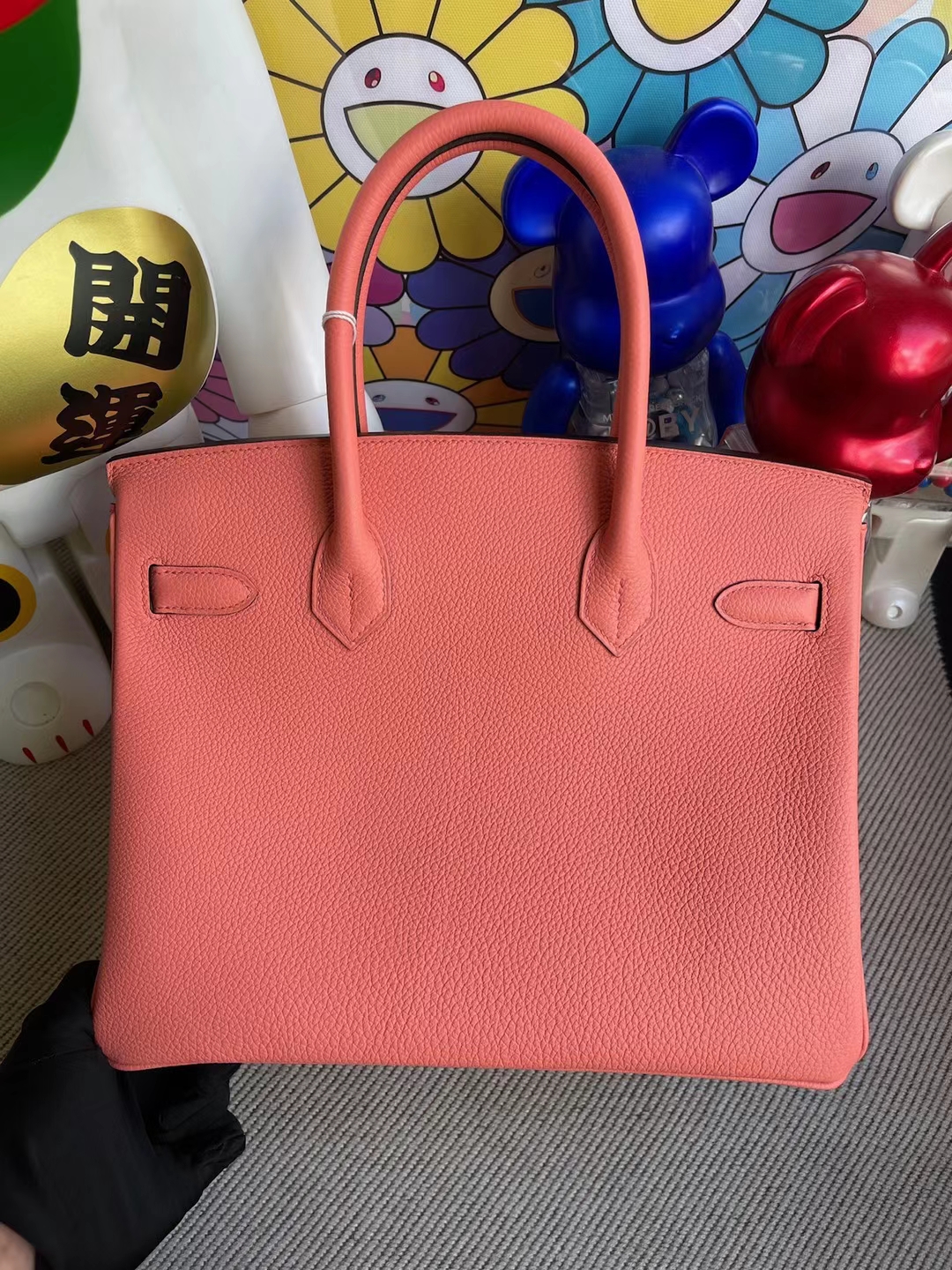 Hermès(爱马仕)Birkin 铂金包 Togo 新龙虾粉 金扣 30cm 顶级工艺 全手工缝制 stock-拉尔森鳄鱼皮具定制 - 爱马仕包包官网 Hermès(爱马仕)Birkin 铂金包 Togo 新龙虾粉 金扣 30cm 顶级工艺 全手工缝制 stock