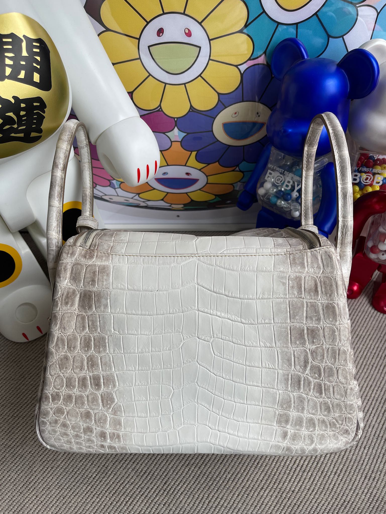 Hermès（爱马仕）Lindy 琳迪包 Himalaya 喜马拉雅 银扣 26cm