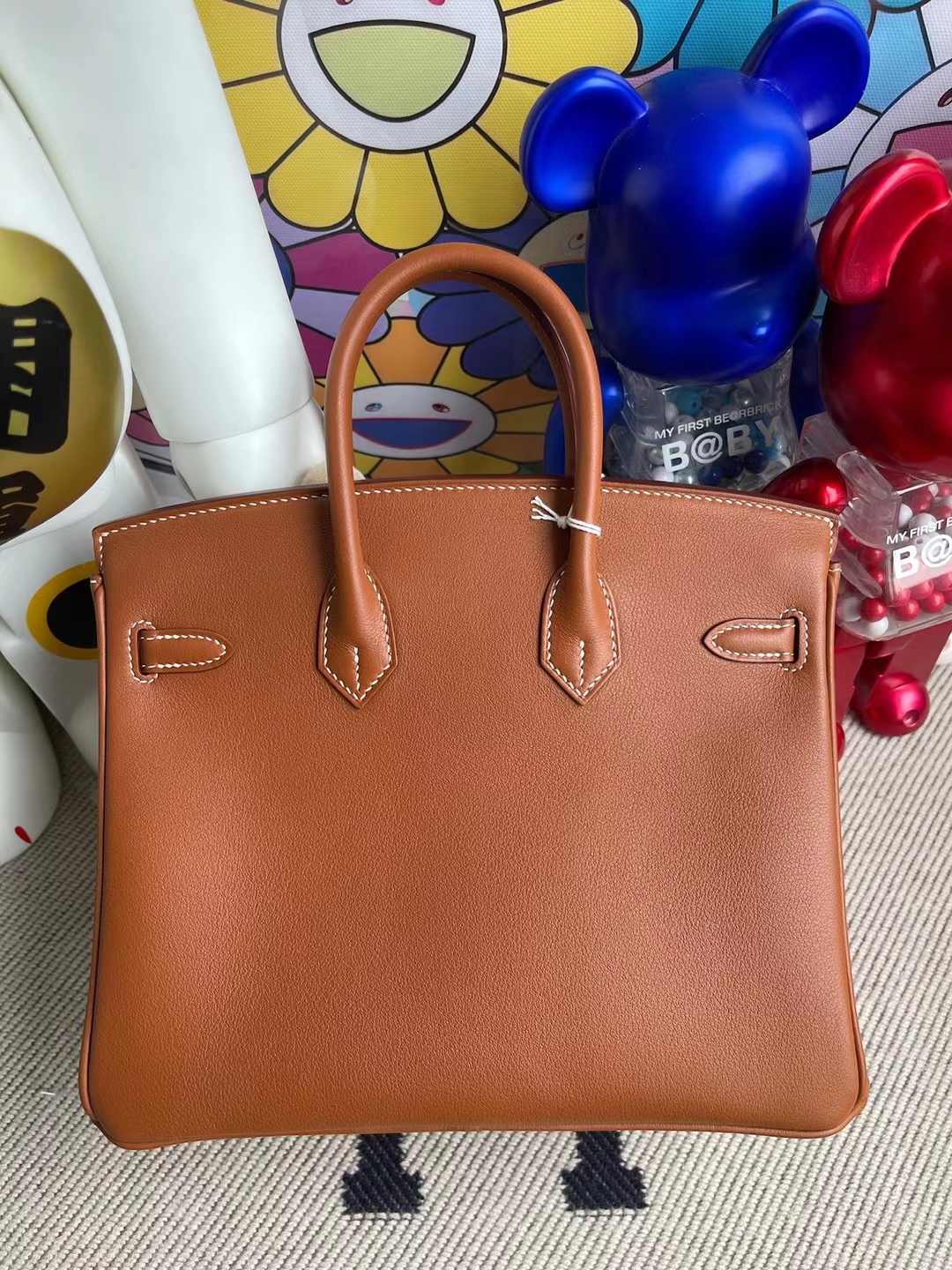 Hermès（爱马仕）Birkin 铂金包 Jonathan Ck37 金棕色 金扣 30cm