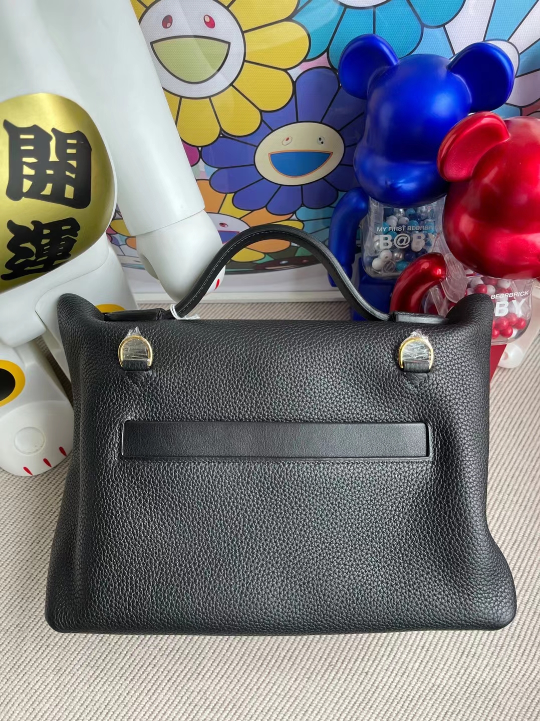 Hermès（爱马仕）Kelly 2424 Touch Ck89 黑色 金扣 29cm