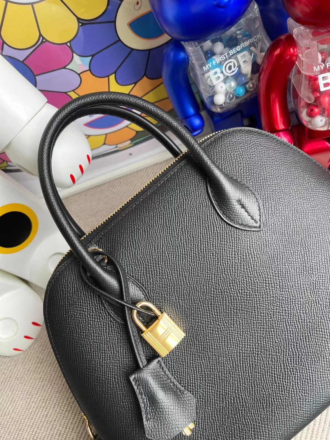 Hermès(爱马仕)Bolide 保龄球包 Epsom ck89 黑色 金扣 25cm stock-拉尔森鳄鱼皮具定制 - 爱马仕包包官网 Hermès(爱马仕)Bolide 保龄球包 Epsom ck89 黑色 金扣 25cm stock