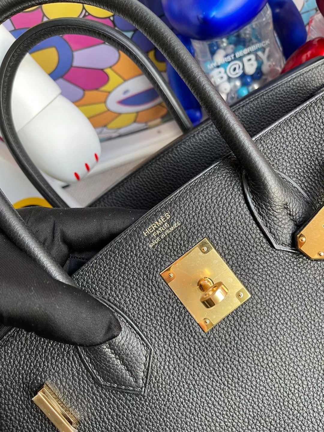 Hermès(爱马仕)Birkin 铂金包 Togo Ck89 黑色 金扣 30cm 顶级工艺 全手工缝制-拉尔森鳄鱼皮具定制 - 爱马仕包包官网 Hermès(爱马仕)Birkin 铂金包 Togo Ck89 黑色 金扣 30cm 顶级工艺 全手工缝制
