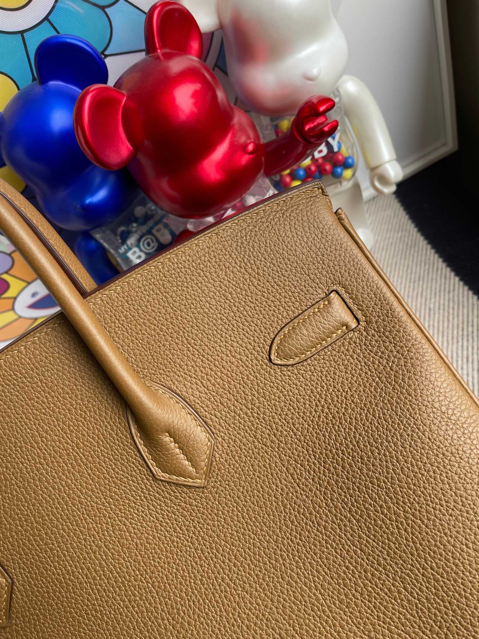 Hermès(爱马仕)Birkin 铂金包 原厂小牛皮 togo 栗子棕 金扣 35cm 顶级手缝-拉尔森鳄鱼皮具定制 - 爱马仕包包官网 Hermès(爱马仕)Birkin 铂金包 原厂小牛皮 togo 栗子棕 金扣 35cm 顶级手缝