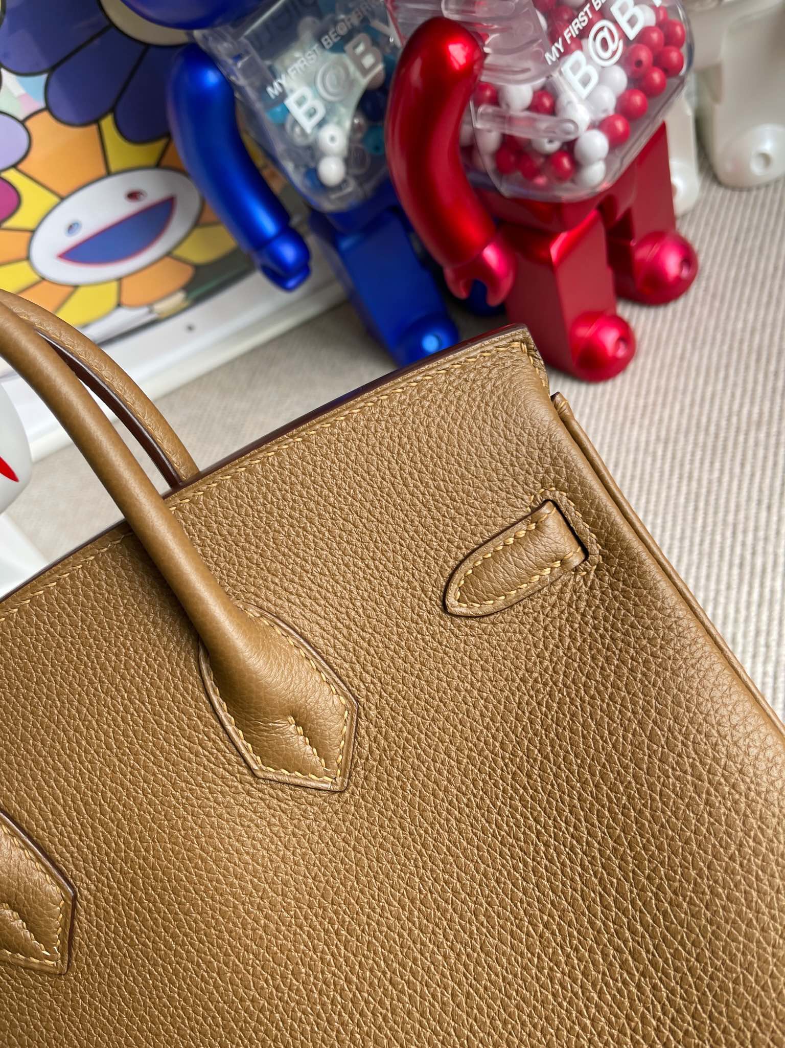 Hermès(爱马仕)Birkin 铂金包 原厂小牛皮 togo 栗子棕 金扣 25cm 顶级手缝-拉尔森鳄鱼皮具定制 - 爱马仕包包官网 Hermès(爱马仕)Birkin 铂金包 原厂小牛皮 togo 栗子棕 金扣 25cm 顶级手缝