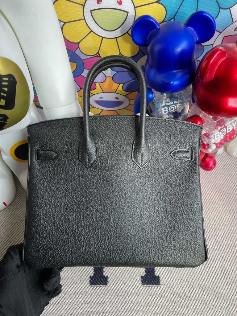 Hermès(爱马仕)Birkin 铂金包 原厂小牛皮 togo ck89 黑色 Noir 金扣 25cm 顶级手缝-拉尔森鳄鱼皮具定制 - 爱马仕包包官网 Hermès(爱马仕)Birkin 铂金包 原厂小牛皮 togo ck89 黑色 Noir 金扣 25cm 顶级手缝