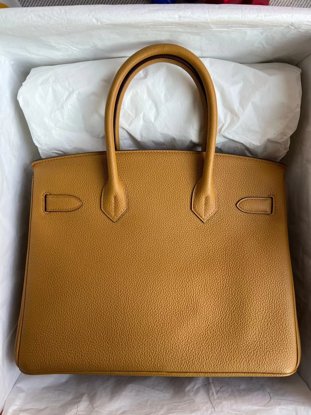 Hermès(爱马仕)Birkin 铂金包 Togo 2S 芝麻色 内拼 9R 柠檬黄 银扣 30cm Stock-拉尔森鳄鱼皮具定制 - 爱马仕包包官网 Hermès(爱马仕)Birkin 铂金包 Togo 2S 芝麻色 内拼 9R 柠檬黄 银扣 30cm Stock