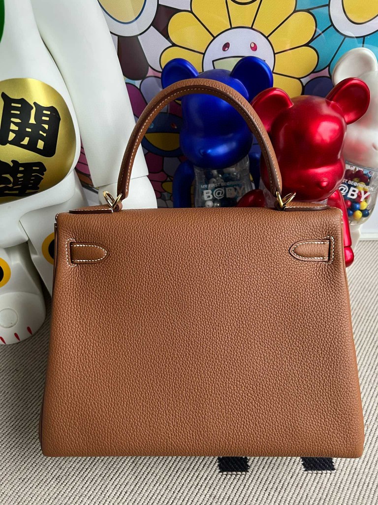 Hermès(爱马仕)Kelly 凯莉包 原厂小牛皮 togo ck37 金棕色 gold 金扣 28cm 顶级手缝-拉尔森鳄鱼皮具定制 - 爱马仕包包官网 Hermès(爱马仕)Kelly 凯莉包 原厂小牛皮 togo ck37 金棕色 gold 金扣 28cm 顶级手缝