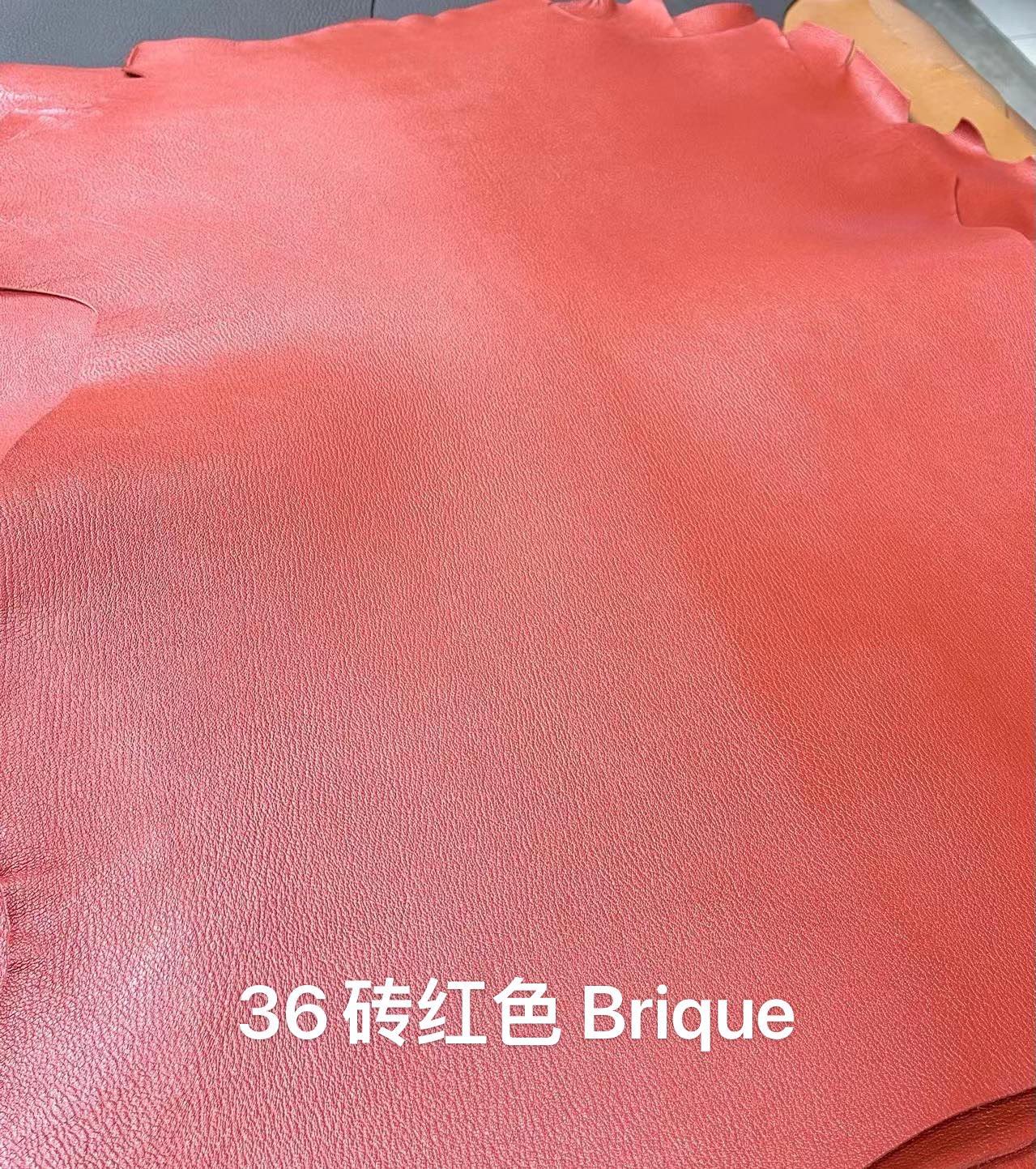 Hermès(爱马仕)Chevre 新色到皮 36 砖红色 可定制-拉尔森鳄鱼皮具定制 - 爱马仕包包官网 Hermès(爱马仕)Chevre 新色到皮 36 砖红色 可定制