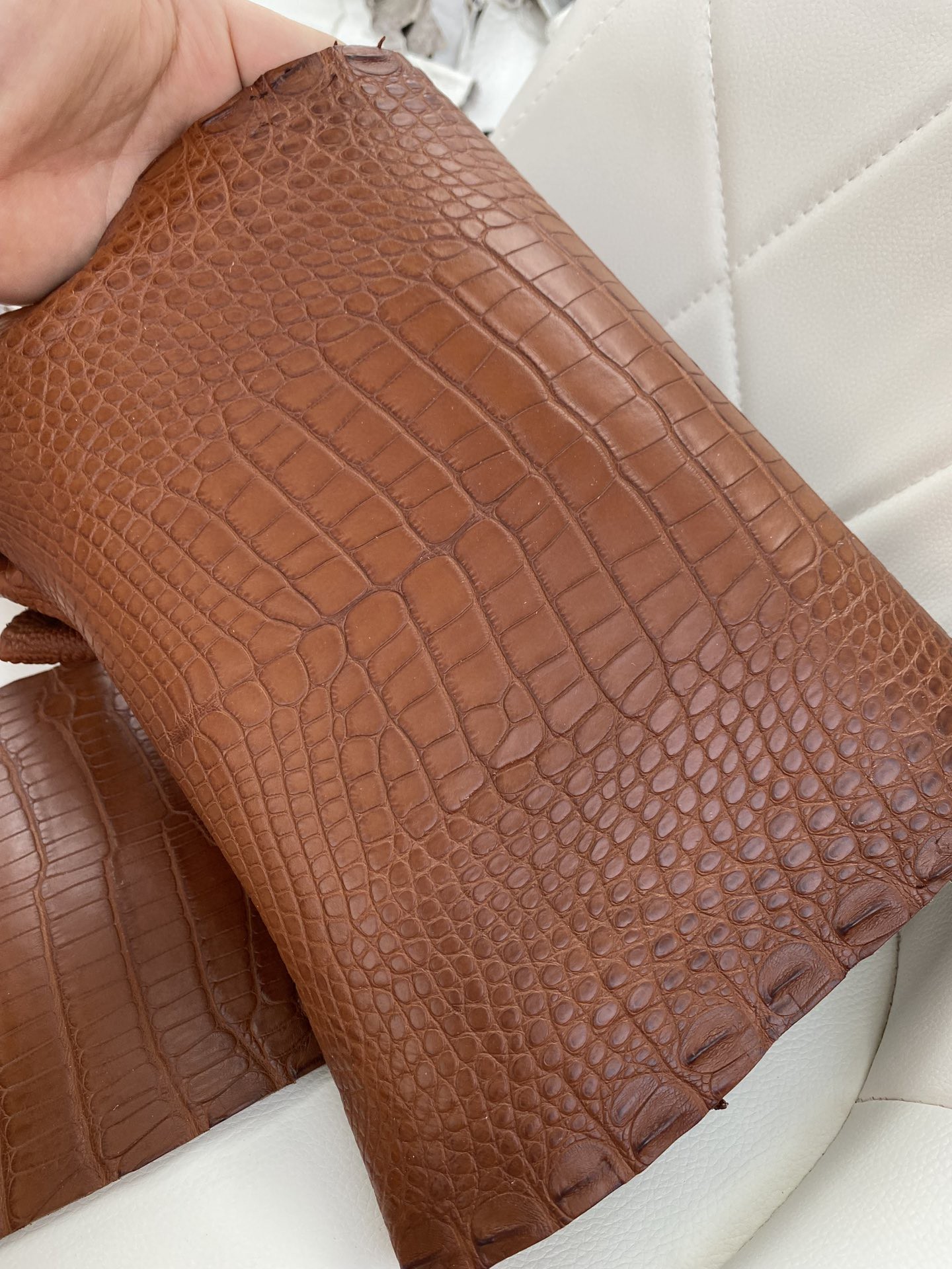 Hermès(爱马仕)新到鳄鱼 Alligator matt 雾面鳄鱼 金棕色-拉尔森鳄鱼皮具定制 - 爱马仕包包官网 Hermès(爱马仕)新到鳄鱼 Alligator matt 雾面鳄鱼 金棕色