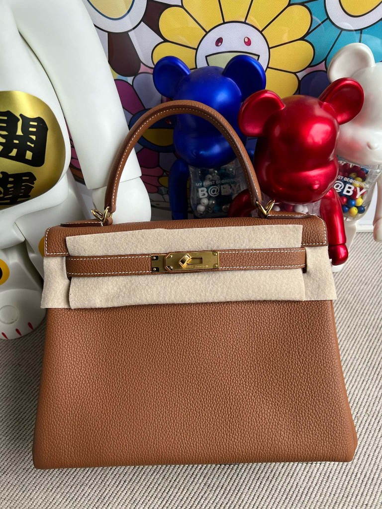 Hermès(爱马仕)Kelly 凯莉包 原厂小牛皮 togo ck37 金棕色 gold 金扣 28cm 顶级手缝-拉尔森鳄鱼皮具定制 - 爱马仕包包官网 Hermès(爱马仕)Kelly 凯莉包 原厂小牛皮 togo ck37 金棕色 gold 金扣 28cm 顶级手缝