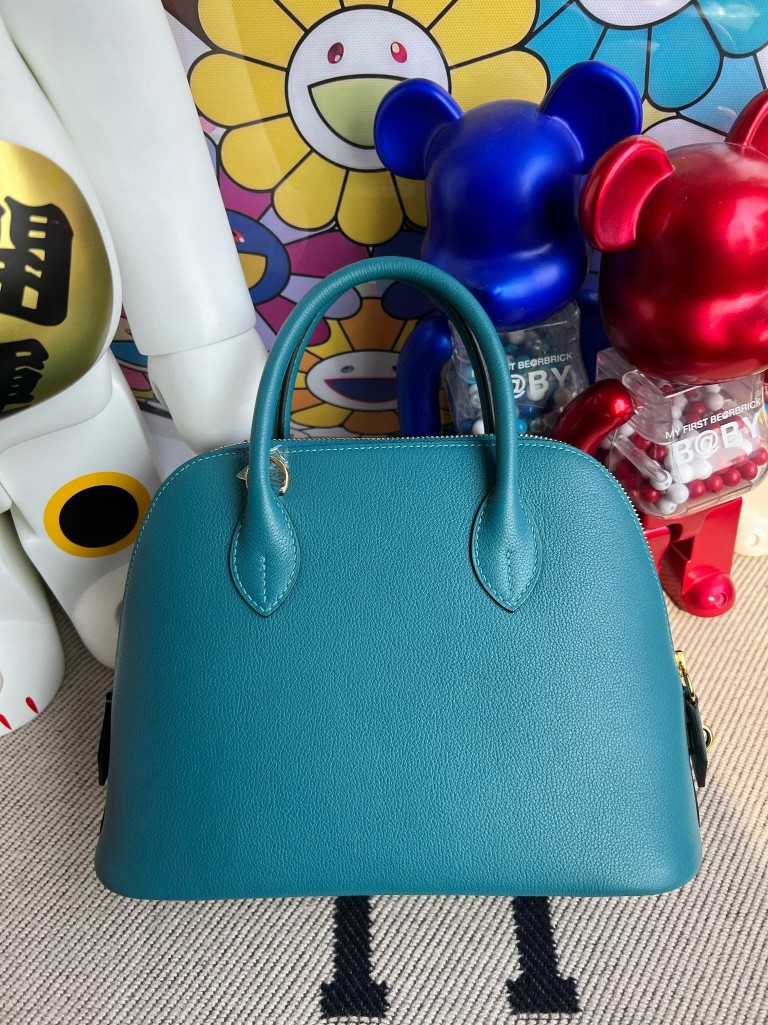 Hermès(爱马仕)Bolide 保龄球包 Evecolor W0 博斯普鲁斯绿 金扣 25cm 顶级手缝-拉尔森鳄鱼皮具定制 - 爱马仕包包官网 Hermès(爱马仕)Bolide 保龄球包 Evecolor W0 博斯普鲁斯绿 金扣 25cm 顶级手缝