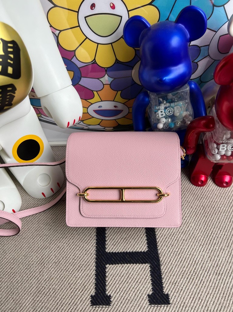 Hermès(爱马仕)Roulis 猪鼻子 evecolor x9 锦葵紫 金扣 18cm 顶级手缝-拉尔森鳄鱼皮具定制 - 爱马仕包包官网 Hermès(爱马仕)Roulis 猪鼻子 evecolor x9 锦葵紫 金扣 18cm 顶级手缝