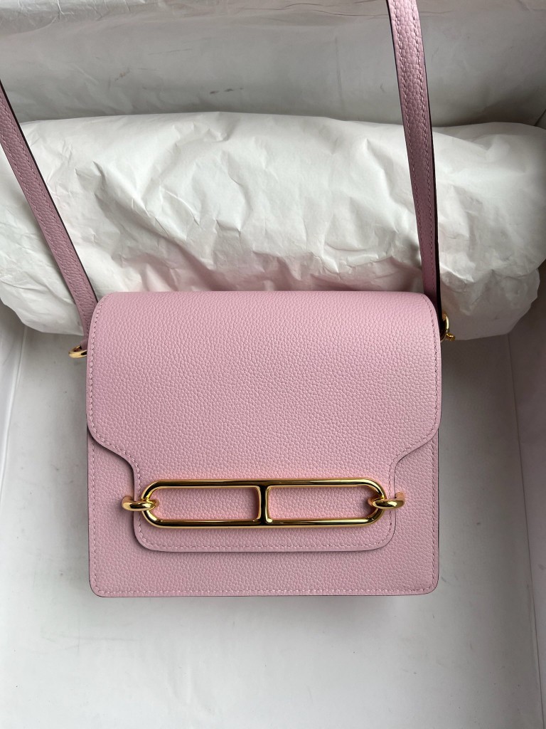 Hermès(爱马仕)Roulis 猪鼻子 evecolor x9 锦葵紫 金扣 18cm 顶级手缝-拉尔森鳄鱼皮具定制 - 爱马仕包包官网 Hermès(爱马仕)Roulis 猪鼻子 evecolor x9 锦葵紫 金扣 18cm 顶级手缝