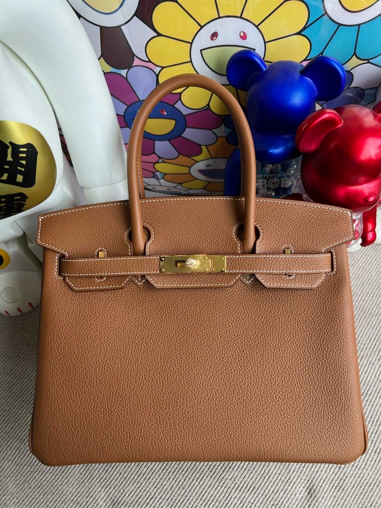 Hermès(爱马仕)Birkin 铂金包 原厂小牛皮 togo ck37 金棕色 Gold 金扣 30cm 顶级手缝-拉尔森鳄鱼皮具定制 - 爱马仕包包官网 Hermès(爱马仕)Birkin 铂金包 原厂小牛皮 togo ck37 金棕色 Gold 金扣 30cm 顶级手缝