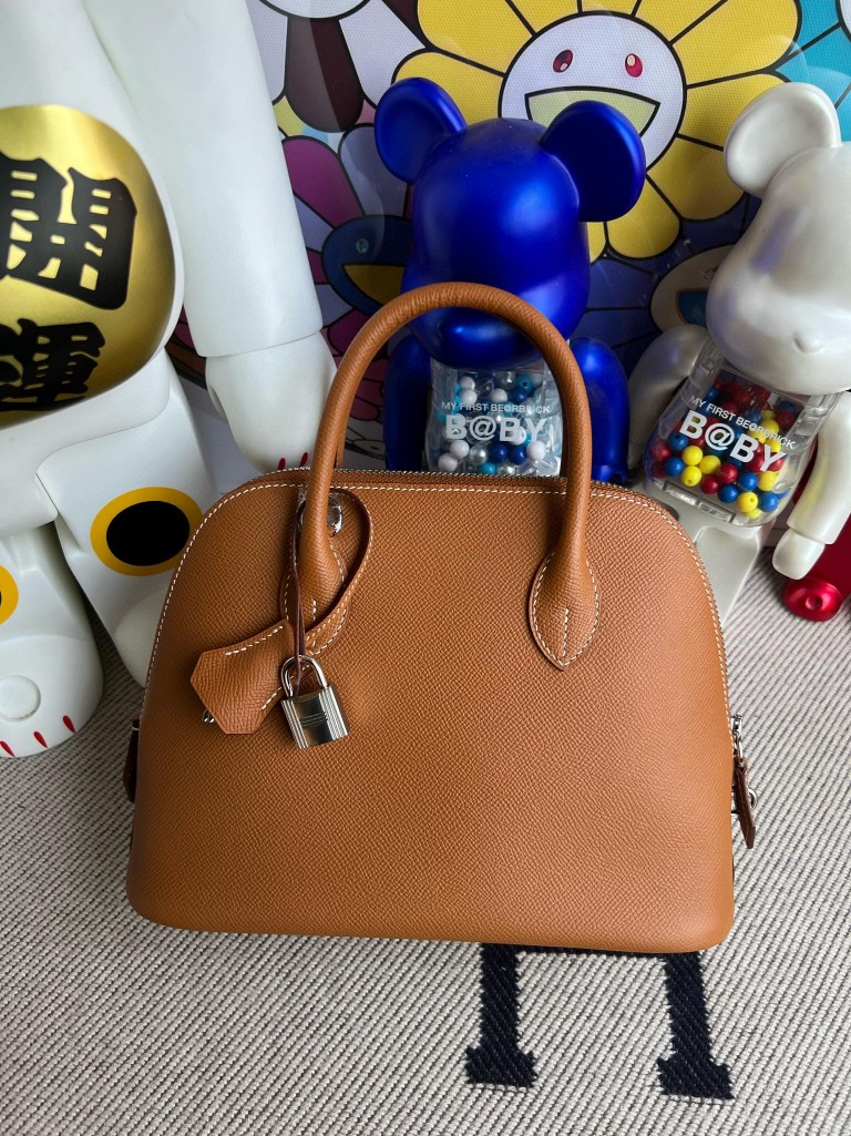 Hermès(爱马仕)Bolide 保龄球包 Epsom 原厂掌纹皮 ck37 金棕色 Gold 银扣 25cm 顶级手缝-拉尔森鳄鱼皮具定制 - 爱马仕包包官网 Hermès(爱马仕)Bolide 保龄球包 Epsom 原厂掌纹皮 ck37 金棕色 Gold 银扣 25cm 顶级手缝