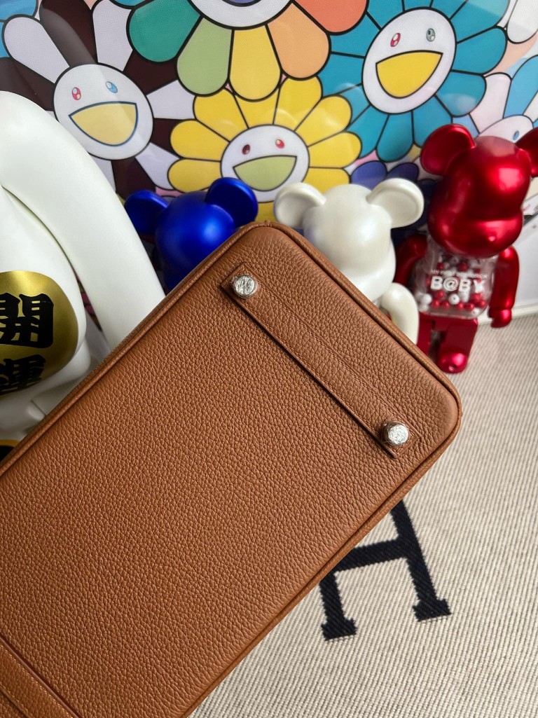 Hermès(爱马仕)Birkin 铂金包 原厂小牛皮 togo 金棕 双杠 琥珀黄 银扣 30cm 顶级手缝-拉尔森鳄鱼皮具定制 - 爱马仕包包官网 Hermès(爱马仕)Birkin 铂金包 原厂小牛皮 togo 金棕 双杠 琥珀黄 银扣 30cm 顶级手缝