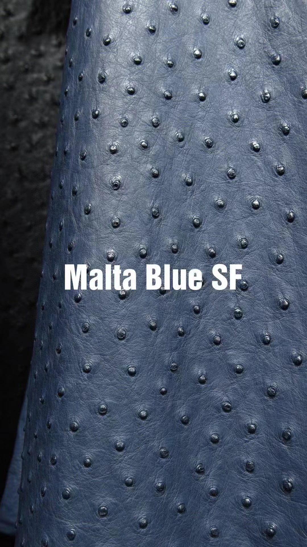 Hermès（爱马仕）新皮到货 进口kk鸵鸟皮 Ostrich 马耳他蓝 Malta Blue 可定制